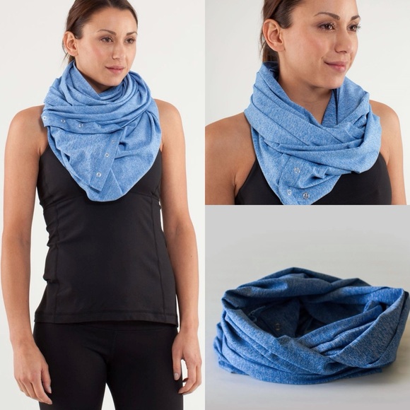 Lululemon Vinyasa Scarf Rulu Heather Porcelain